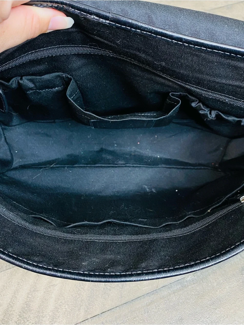 Coach Signature Coated Canvas Baby Diaper Messenger Bag Black Gray F18373